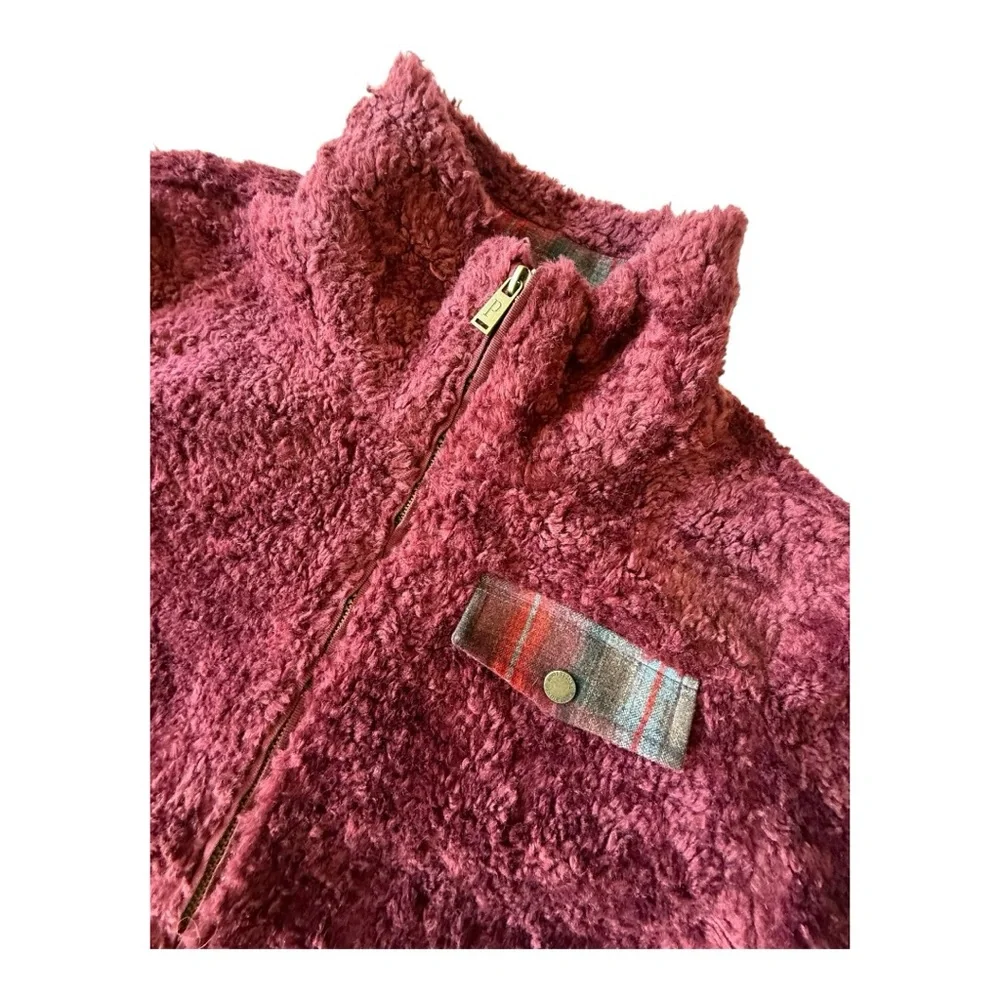 Pendleton Full Zip Fleece Jacket, Women’s Medium